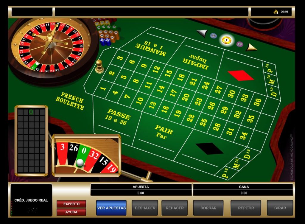 Ruleta Francesa - Casino