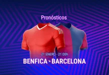 Apuestas Benfica - Barcelona