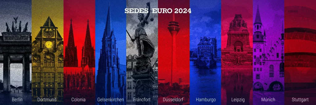 Las ciudades de la Eurocopa 2024