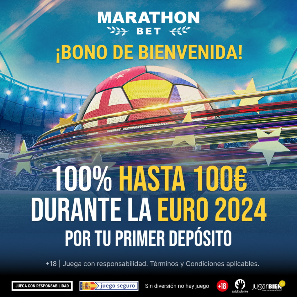 Bono de Bienvenida Marathonbet EURO 2024