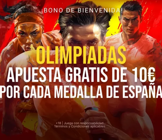 Apuesta Gratis de 10€ JJOO París 2024 - Medallas España