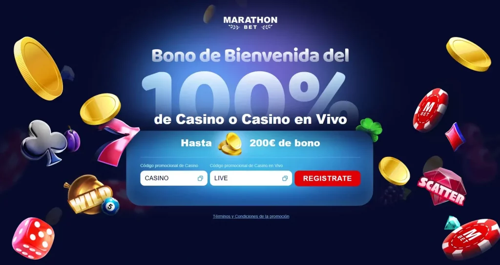 Bono Casino & Live Casino - Marathonbet