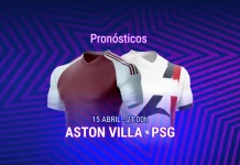 Apuestas Aston Villa - PSG