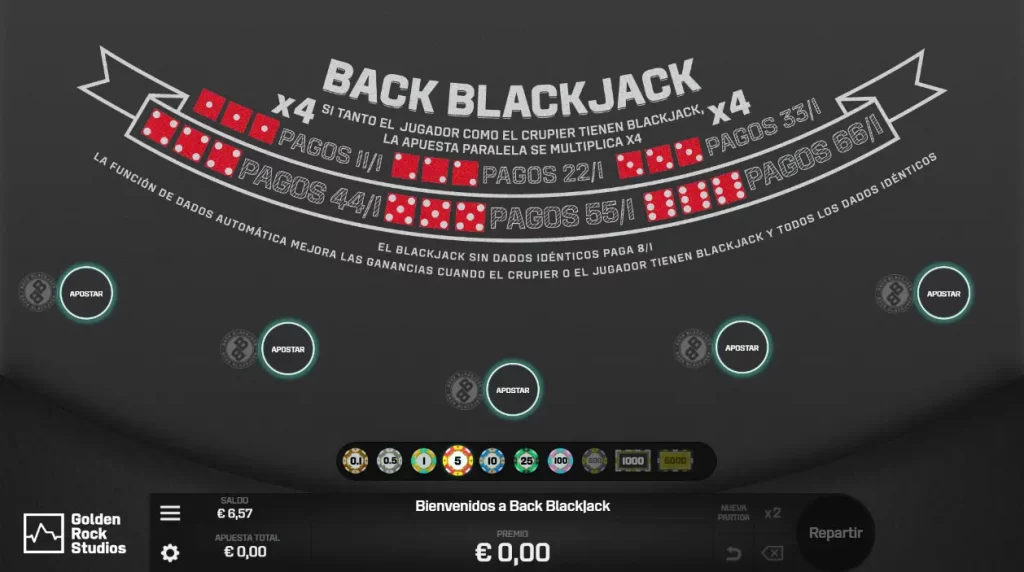 Back Blackjack