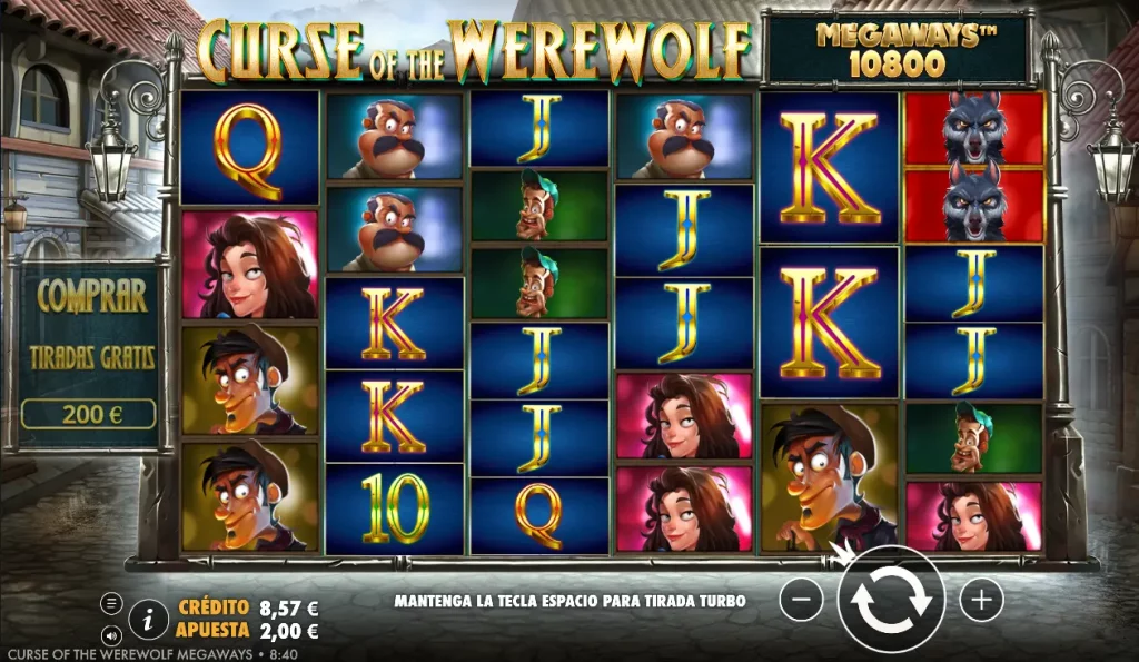 Curse Of The WereWolf Megaways