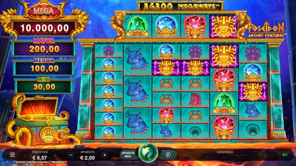 Poseidon Ancient Fortunes Megaways