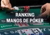Ranking de manos de Póker: explicación y ejemplos Ranking de Manos de Póker